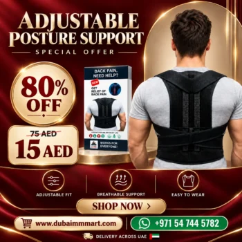 Adjustable Back Posture Corrector & Support Brace