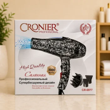 Cronier Professional Hair Dryer 3000W – Model CR-6977 in Dubai