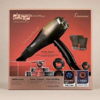 DSP Iencore Pro Hair Dryer 1600W Model 30088 in Dubai