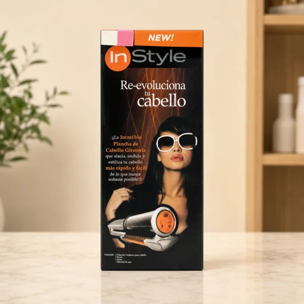 InStyle Rotating Hair Styler – Straightening, Curling & Styling Tool in Dubai