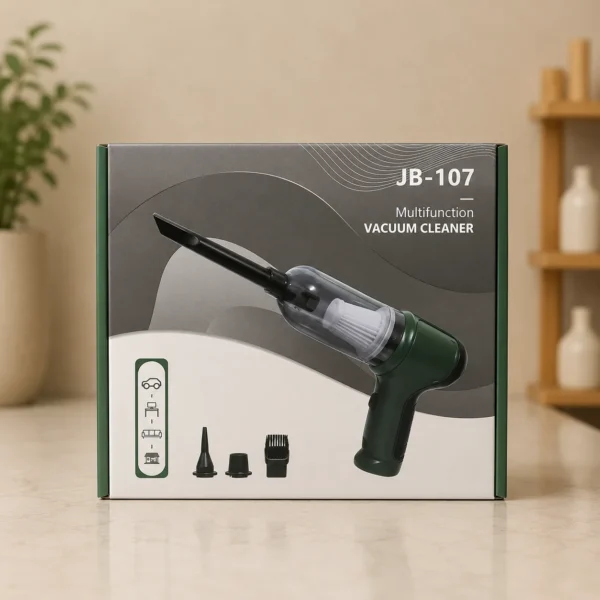 JB-107 Multifunction Handheld Vacuum Cleaner with Accessories in Dubai