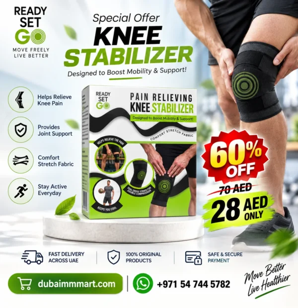 Ready Set Go Knee Stabilizer Dubai - Knee Support - Pain Relieving