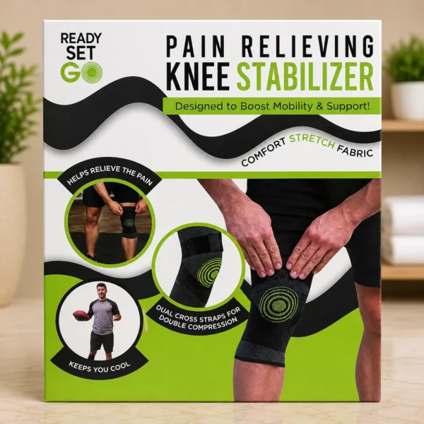 Ready Set Go Pain Relieving Knee Stabilizer Compression Knee Support Dubai UAE