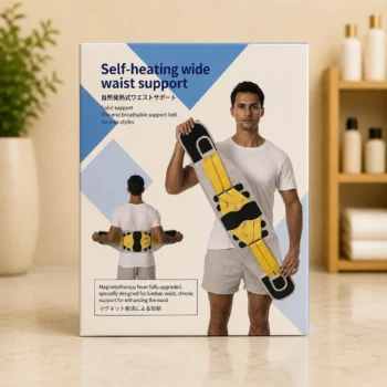 Self-Heating Wide Waist Support Belt for Back & Lumbar Support in Dubai