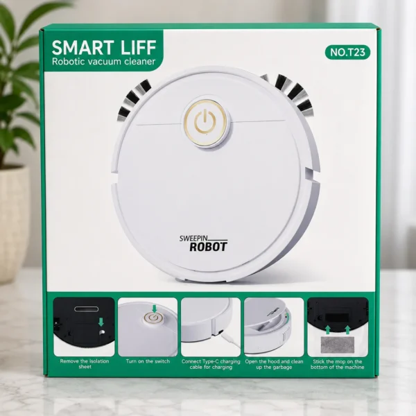 Smart Life Robotic Vacuum Cleaner T23 In Dubai