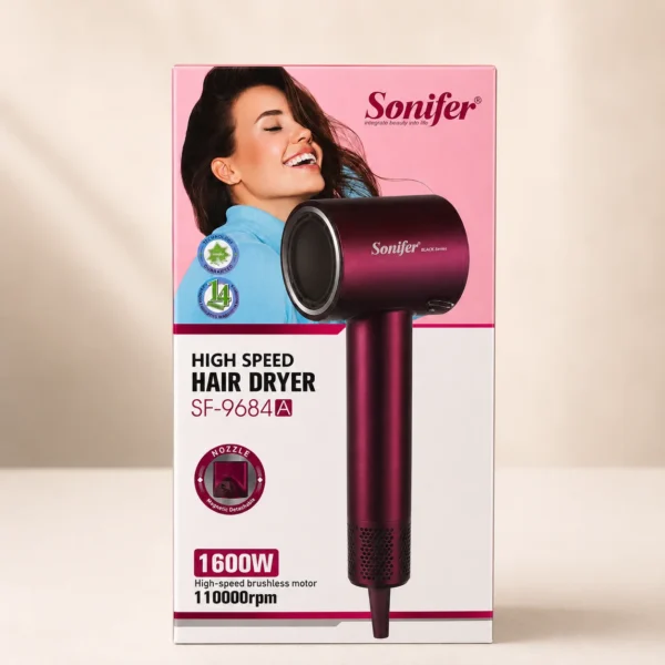Sonifer SF-9684A High-Speed Hair Dryer 1600W in Dubai