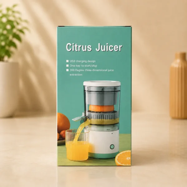 USB Rechargeable Citrus Juicer – One-Touch Electric Juicer In Dubai