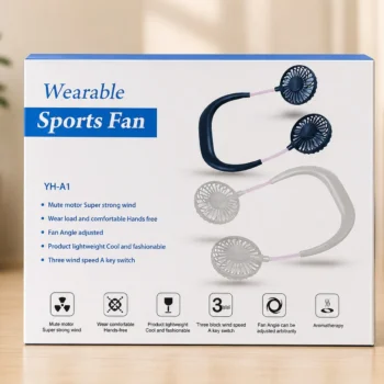 YH-A1 Wearable Sports Fan – Hands-Free Neck Fan in Dubai YH-A1 Wearable Sports Fan – Hands-Free Neck Fan in Dubai