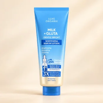 Luxe Organix Milk + Gluta Gentle Bright Whitening Serum Lotion