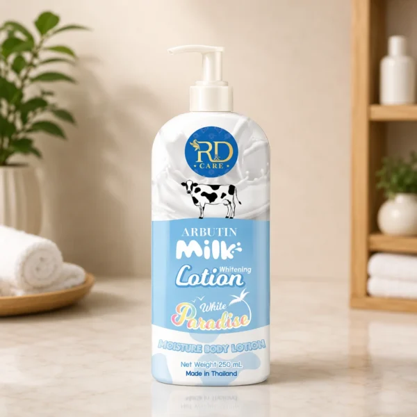 RD Care Arbutin Milk Whitening Lotion White Paradise 250ml