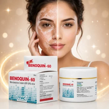 Benoquin monobenzone cream USP 60% w/w 100g