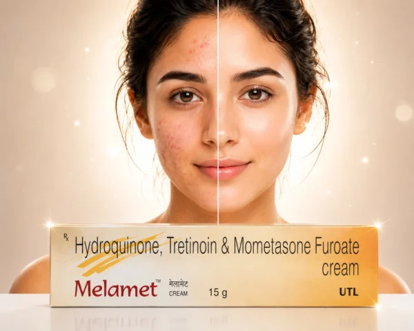 Melamet Hydroquinone Tretinoin Cream 15g