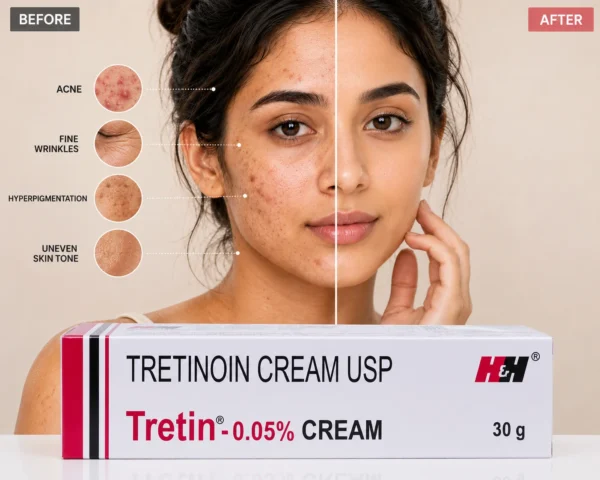Tretinoin Cream Tretin 0.05 % Cream 30g