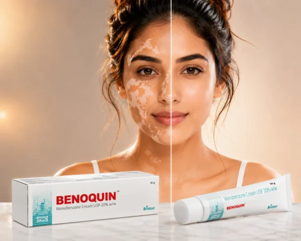 Benoquin monobenzone cream USP 20% w/w 30g