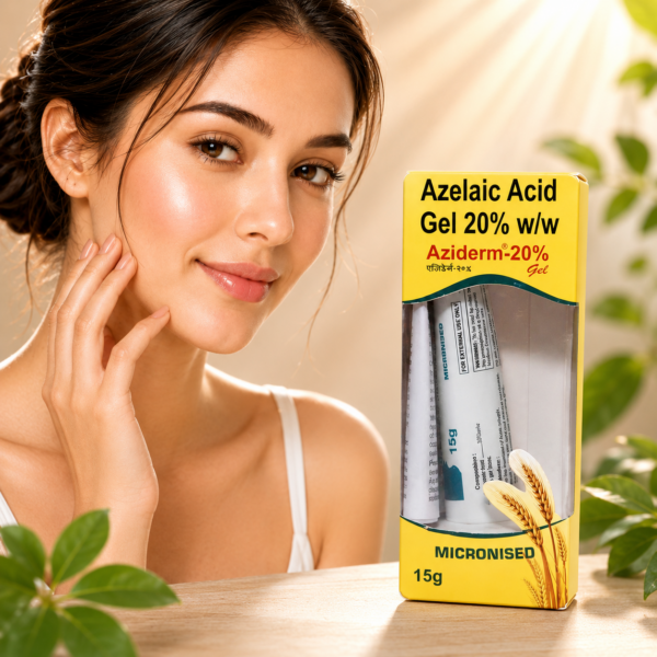 Aziderm 20% Gel for Acne-Prone Skin